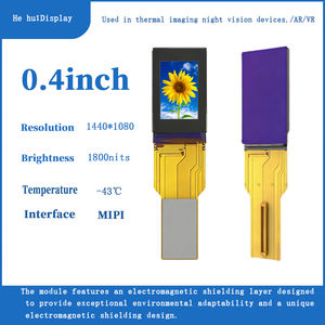 מודול תצוגה He Hui <span class=keywords><strong>AMOLED</strong></span> בגודל 0.4 אינץ' עם הדמיה תרמית אינפרא-אדום, ראיית לילה/AR/VR ברזולוציית 1440*1080 - Product Image 2