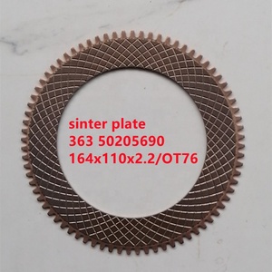 Hangood 363-50205690 363 50205690 Plat Sinter 164x110x2.2/OT76 Cakram Gesekan Perunggu <span class=keywords><strong>Tadano</strong></span> Crane TR250M-4 36350205690 Plat - Product Image 5