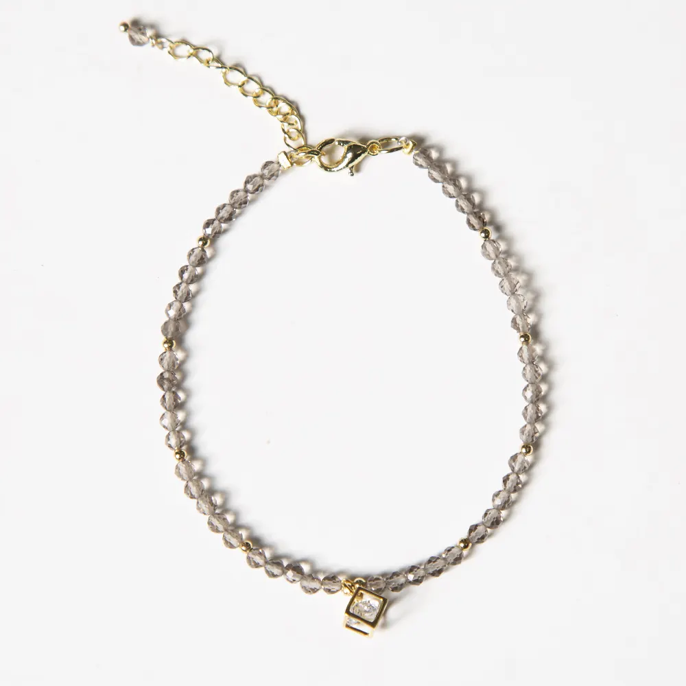 Bestone Hot Sale Charm Armband Kleine Edelstein Perlen Armband für Frauen