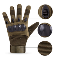 Gants tactiques à protection des articulations pour hommes, pour sports de plein air, entraînement et motocyclisme