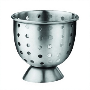 Huevera redonda con pudín de 5 cm, venta al por mayor, novedad, tazas de huevo escalfadas de acero inoxidable, soporte para tazas de huevo hervidas suaves, Mesa - Product Image 1