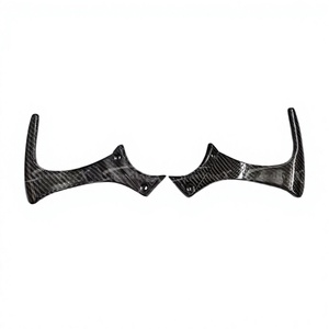 Palettes de changement de vitesse en fibre de carbone de haute qualité pour volant Ferrari F430 430 05-09 194923 194924 226930 226931 - Product Image 5