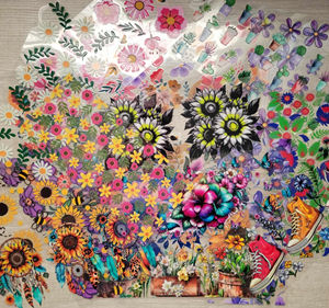 Autocollants personnalisés en PET pour gobelets, motif dessin animé, impression UVDTF durable, imperméables, lavables, en vrac, souples, directement de l'usine - Product Image 5