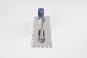 Outil de construction manuel pour cloisons sèches, truelle crantée en acier inoxydable pour plâtrage de béton, truelles à plâtre polies miroir - Product Image 4
