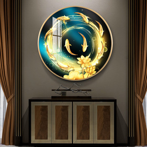 <span class=keywords><strong>Moda</strong></span> <span class=keywords><strong>arte</strong></span> <span class=keywords><strong>della</strong></span> parete animale astratto pesce per la decorazione <span class=keywords><strong>della</strong></span> casa pittura di porcellana di cristallo diamante - Product Image 5