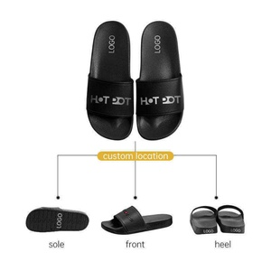 Wholesale Blank Original Brand Logo Kid Slides Sandal Footwear Custom Logo Slide Sandal <b>Slippers</b>,Custom Men Slides With Logo - Product Image 4
