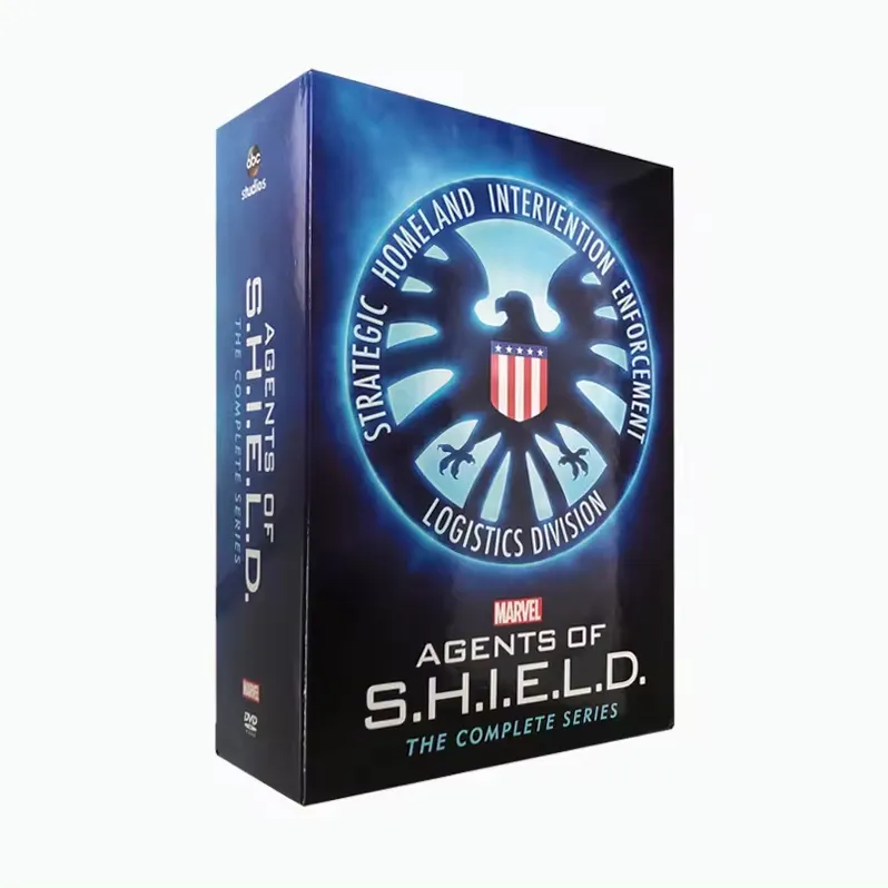 Đại lý của shieldthe hoàn thành loạt Boxset 32 đĩa nhà máy bán buôn TV Series shopify Ebay Hot Bán DVD phim Thương hiệu mới
