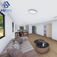 Maison préfabriquée mobile extensible de 40 pieds ou 20 pieds, couleur personnalisée, 2, 3, 4 ou 5 chambres, villa préfabriquée, maison portable