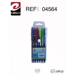 MNJ Highlighter 6 Colors Pack Resaltador Ref 04564 - Product Image 3