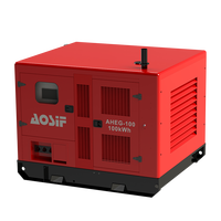 Гибридный солнечный дизельный генератор AOSIF AHEG-30 с LiFePO4 аккумулятором для автономной системы резервного питания в отдаленных районах, обеспечивающий постоянное электроснабжение