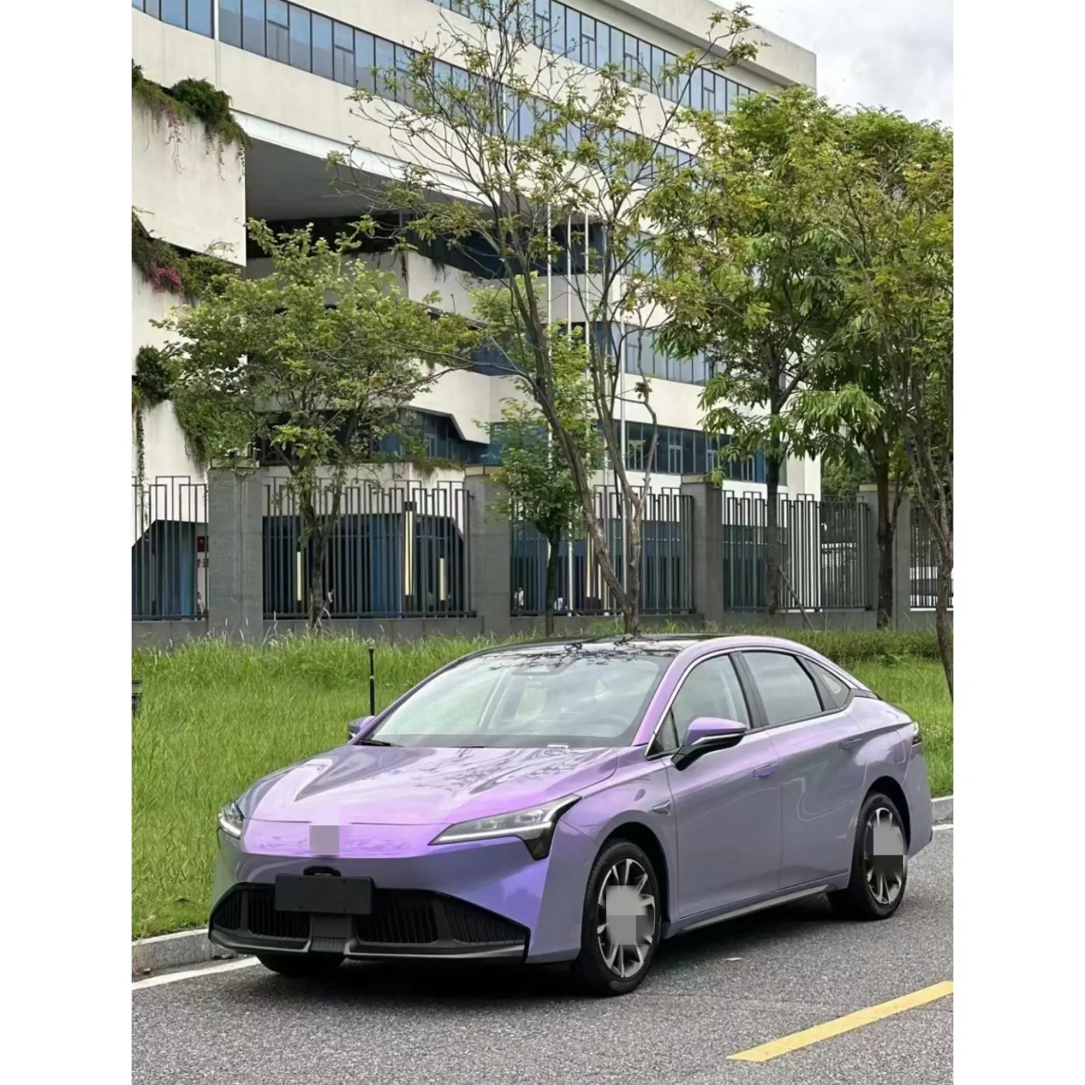 Película de coche púrpura lavanda serie de Venta caliente, resistente a los arañazos, no amarillenta y resistente a los arañazos, película de envoltura de vinilo para coche