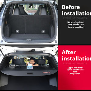 Le plus récent 2025 <span class=keywords><strong>coffre</strong></span> arrière sécurité voiture pare-soleil <span class=keywords><strong>coffre</strong></span> obturateur rétractable couverture de chargement pour Xpeng G3/G3i G6 G9 charge de démarrage bagages - Product Image 4