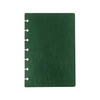 Personnalisé B6 Taille PU Haute Qualité En Cuir Réutilisable Premium-Looking Business Notebook Accessoires Disc Bound Notebook Cover