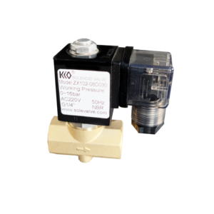 Électrovanne à action directe à deux positions et deux voies série ZX102 pour le contrôle des fluides gazeux - Product Image 1