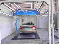 Lavado de Autos Automático Coreano Estándar L4 Sin Contacto, Diseño Modular, Autoservicio 24H, Pago con Monedas, Acero, Limpieza Automática de Vehículos