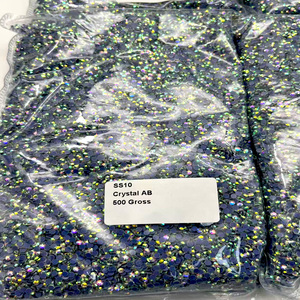 Strass thermocollants en cristal AB SS10, super brillants, durables, emballage en vrac, 70000 pièces, vente en gros, directement de l'usine - Product Image 2