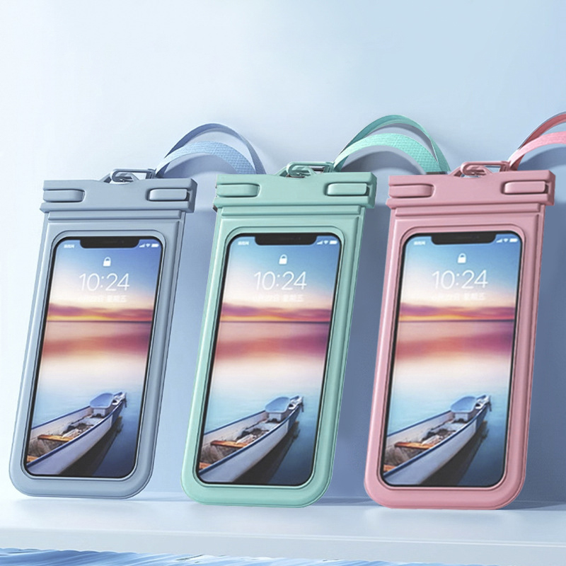 Hot Sale Universal Cellphone Waterproof Underwater Case IPX8 Dry Bag Waterproof Phone Pouch for Iphone Samsung