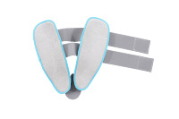 Ajuster l'entorse de l'articulation de la cheville Support d'attelle de nuit Orthèse fixe Fracture médicale du pied Orthopédique avec Velcro