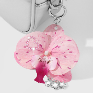 Llavero DIY con Forma de Estrella Brillante y Corazón de Mariposa, Colgante para Bolso, para Mujer - Product Image 5