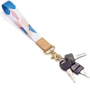 Custom Wrist Strap Wholesale <b>Lanyard</b> Safe Other Leather Custom Keychain Keys <b>Lanyard</b> - Product Image 3