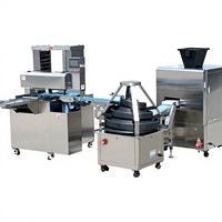 Machine à arrondir conique, coupeuse de pâte continue, extrudeuse, diviseuse et arrondeuse pour la transformation des céréales et la boulangerie