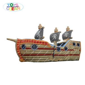 <span class=keywords><strong>Bateau</strong></span> de <span class=keywords><strong>pirate</strong></span> gonflable pour enfants, accessoire d'extérieur, nouvelle conception - Product Image 3