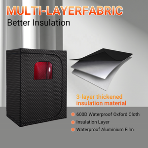 Sauna Portátil Moderna de Acrílico Qilong, Control de Vapor de Infrarrojos Lejanos, Uso en Villas y Apartamentos, Spa Seco, Silla Plegable - Product Image 5