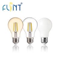 Ampoule à filament LED de haute qualité 7W E27 220V A60 verre clair sans scintillement ampoule LED adaptée à divers luminaires CE UKCA