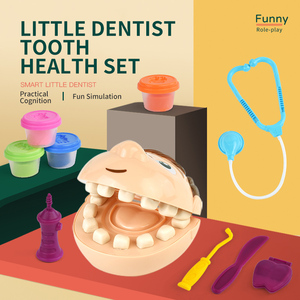 Juguetes <span class=keywords><strong>Enki</strong></span>, Juguetes de Plastilina para Niños, Juego de Dentista, Arcilla de Colores, Set de Plastilina para Niños - Product Image 1