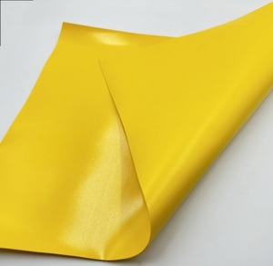 Bâche en polyester <span class=keywords><strong>enduit</strong></span> de PVC toile de tente imperméable autre tissu tissé équipement de sport tapis de yoga bâche claire imperméable noir - Product Image 1