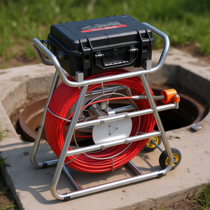 Cámara de Inspección de Drenajes Autonivelante de 328 Pies (100 m), Modelo Industrial D0100HRS6Y8 con Pantalla Táctil de 10.1 Pulgadas - Product Image 2