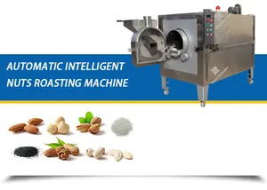 Lehao Pistachios Roaster Nuts Roasting Machine Roasted Peanuts Machine Stainless Steel Almond Hazelnut Roaster