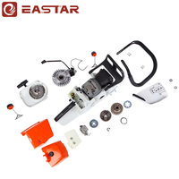 Pièces détachées pour tronçonneuse Husq272 72.2cc, kit cylindre-piston premium et carburateur pour entretien, vente en gros