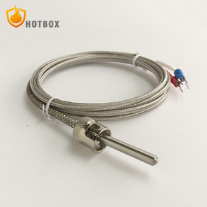 <span class=keywords><strong>Sonde</strong></span> à baïonnette à vis en acier inoxydable à <span class=keywords><strong>prix</strong></span> avantageux, fermoir à compression, capteur de température haute température, thermocouple, capteur RTD Pt100 PT1000 - Product Image 2