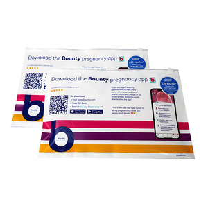 Custom Printed Plastic Zipper Bags Laminated Waterproof Digital Printing Business Shopping Packaging Inner Packaging - Product Image 2