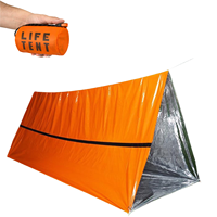 Sac de couchage d'urgence pour la vie en plein air, type bivouac, pour 3 saisons, léger, pour la survie en plein air, l'aventure et la randonnée pour adultes