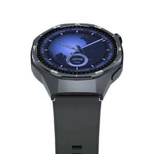 Montre intelligente HT32 Écran OLED 1,43 pouces Mémoire 1 Go Album Musique intégrée Paroles de chansons Enregistreur sonore <span class=keywords><strong>Boussole</strong></span> NFC Montre intelligente - Product Image 2