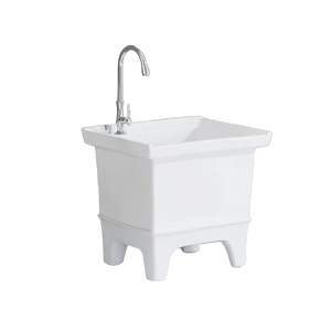 Fregona de drenaje de agua automática <span class=keywords><strong>para</strong></span> el hogar, fregaderos de baño, diseño de balcón cuadrado <span class=keywords><strong>para</strong></span> un drenaje conveniente <span class=keywords><strong>para</strong></span> uso en la mesa del inodoro - Product Image 6