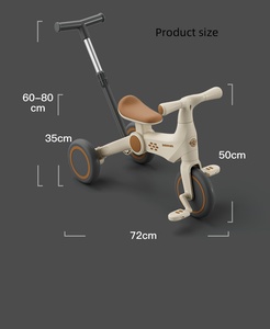 时尚3轮自行车儿童三轮车婴儿骑玩具迷你婴儿平衡自行车 - Product Image 6