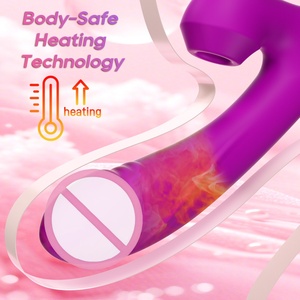Vibratore Menglian con 10 Modalità di Vibrazione, 3 Velocità di Suzione, Ricarica Magnetica, Riscaldamento con Un Solo Pulsante, Ricaricabile, Stimolatore Clitorideo per Donne - Product Image 3