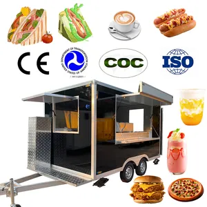 ORIENTAL SHIMAO food vending van catering entièrement équipé concession street mobile food truck cart fast food trailer à vendre usa