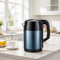 Bouilloire Électrique Portable en Acier Inoxydable 1500W Grande Capacité pour la Maison et le Bureau – Idéale pour Préparer du Thé – Offre Spéciale