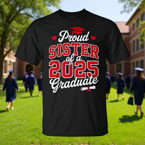 Orgogliosa sorella di un laureato del 2025 - Maglietta per la laurea - Product Image 3