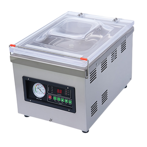 Machine de mise <span class=keywords><strong>sous</strong></span> <span class=keywords><strong>vide</strong></span> commerciale miniature améliorée BANMO avec doubles bandes de scellage de 32 cm et structure à chambre pour les noix et les produits secs - Product Image 5