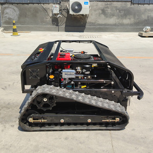 Chine usine petit <span class=keywords><strong>robot</strong></span> mobile de <span class=keywords><strong>coupe</strong></span> d'<span class=keywords><strong>herbe</strong></span> de tondeuse à gazon avec la télécommande sans fil d'essence de chenille pour l'usage de maison et de ferme - Product Image 5