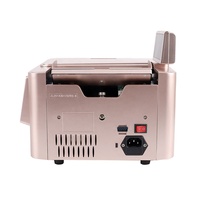 Trieuse de billets de banque mélangeur couleur or, petit détecteur Portable pour compter l'argent