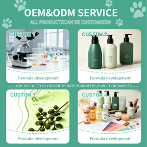 Champú Desodorante Personalizado al por Mayor para Mascotas con Aroma a Vainilla, Alivia la Picazón, Cuidado Canino, Alivia la Irritación - Product Image 5