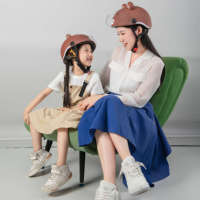 Casque de vélo électrique pour enfants, léger et ludique, en ABS+EPS, pour garçons et filles