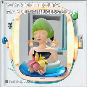 Poupée Princesse de Simulation Unisexe, Jouet Éducatif de Maquillage et de Beauté - Product Image 2