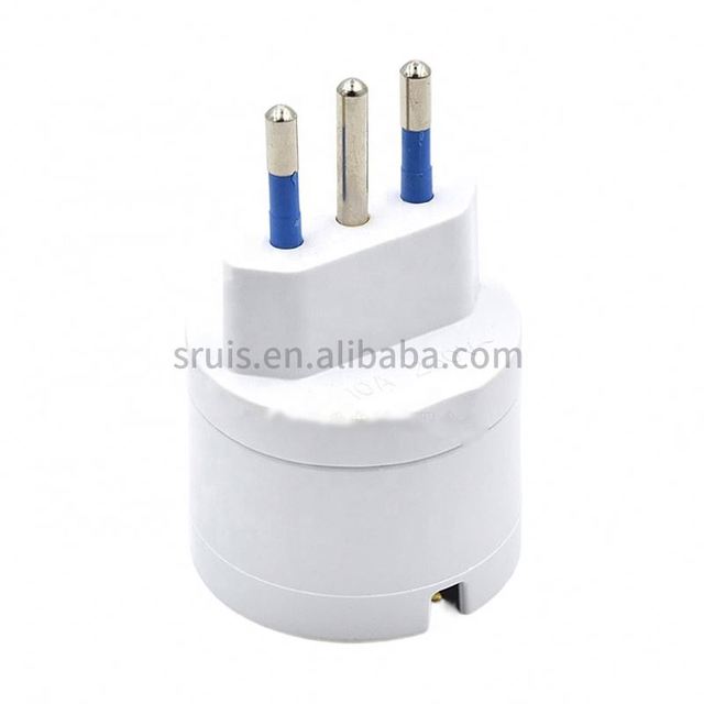 Unique Design Super Reliable PC SAA Approved Chile Italy Italian Type L to Schuko Germany Type F plug travel adapter converter